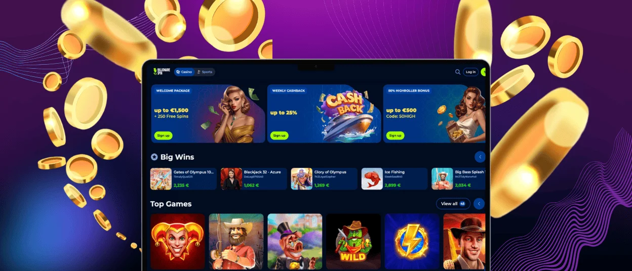 Billionariespin Desktop